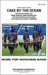 Cake by the Ocean Marching Band sheet music cover